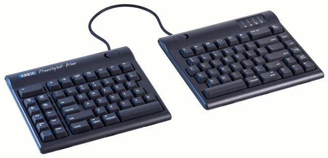 Kinesis Freestyle2 Blue for Mac Split Keyboard