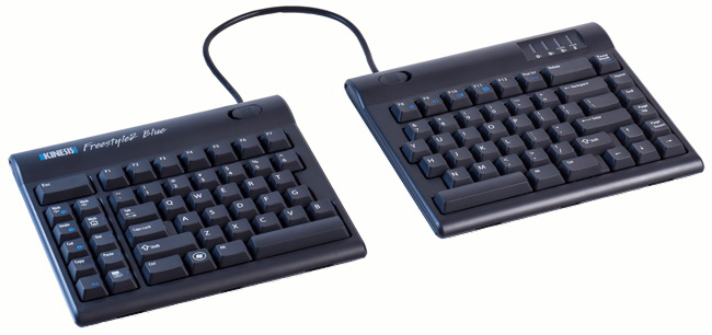 Kinesis Freestyle2 Blue for PC Split Keyboard