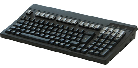 Space Saver Keyboard on an angle