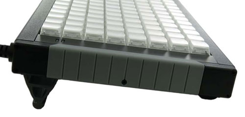 Side view 128 Key Programmable keyboard