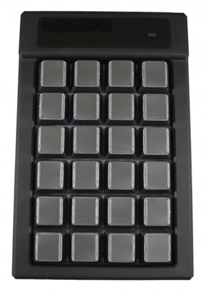 24 Key Programmable keypad top view