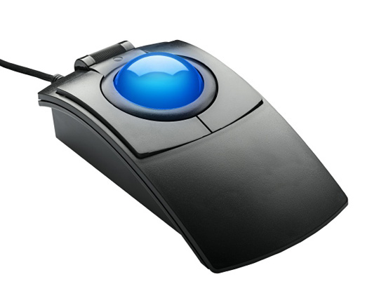 L-trac Glow backlit Laser Trackball