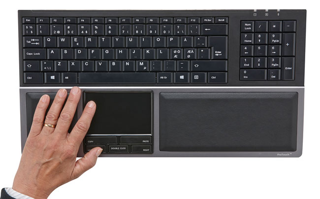 using ProTouch Multi-touch mouse