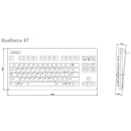 Realforce 87U dimensions