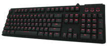 Red Backlit Red CHERRY Mechanical Gaming Keyboard