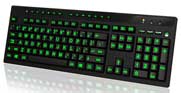 3 Color large print Keyboard