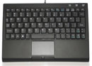 Mini Keyboard with touchpad and scrollbar USB