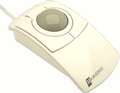White Low Profile Ergonomic Mouse