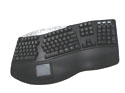 Ergonomic Multimedia Touchpad keyboard