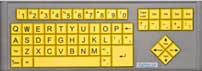 Big Key Keyboard LX with Yellow keys