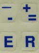 Computer Keyboard Large Print Labels